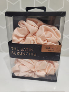 Kitsch Satin Sleep Scrunchie 5-Pack (blush pink)