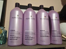 Load image into Gallery viewer, Pureology Hydrate 1L/33.8 oz Shampoo OR Conditioner OR Sheer Shampoo