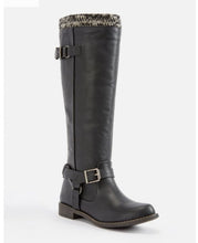 Load image into Gallery viewer, Talisa Sweater Cuff Riding Boot: Size 7 (3 colors)