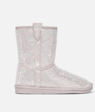 Load image into Gallery viewer, Rhinestone Winter Boots (grey)