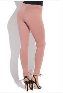 Lace-Up Stretch Pants (3 colors)