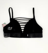Load image into Gallery viewer, VS Pink Strappy Monofilament Ultimate Adjustable Sports Bra Bralette