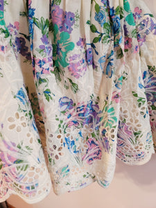Floral Peek-A-Boo Boutique Dress