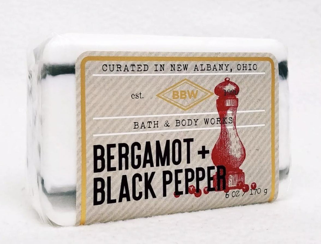 Bergamot & Black Pepper Nourishing And Cleansing Soap Bar
