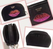 Load image into Gallery viewer, VS Sequin Lips Makeup Bag Organizer Zip Pouch