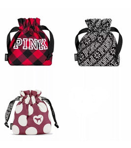 VS Pink Drawstring Pouch Perfume Bags
