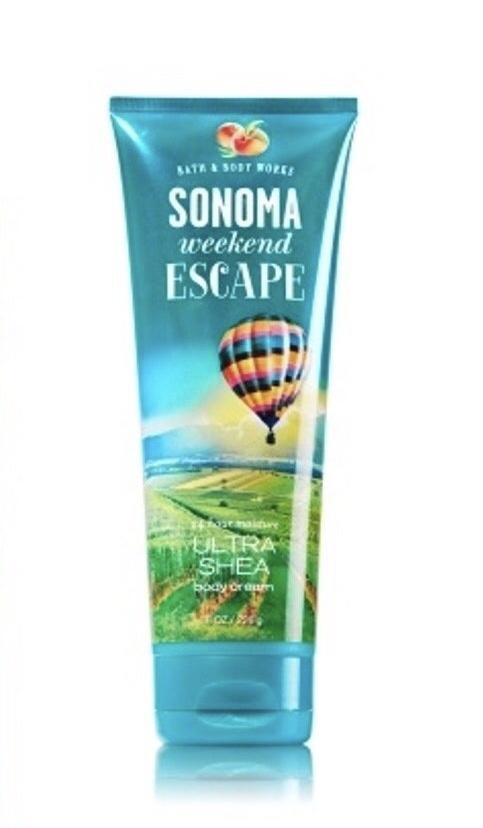 Bath & Body Works Sonoma Escape Body Cream Lotion