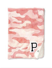Load image into Gallery viewer, VS PINK CAMO SHERPA BLANKET