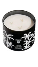 Load image into Gallery viewer, VS Pink Coconut &amp; Palm Leaves Scented 3 Wick Candle