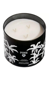 VS Pink Coconut & Palm Leaves Scented 3 Wick Candle