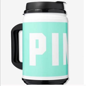 VS Pink Chug Mug 24 Oz Insulated Drink Tumblers