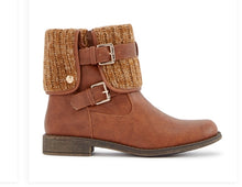 Load image into Gallery viewer, Sheba Sweater-Trim Buckle Boot (2 colors)