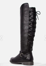 Load image into Gallery viewer, Pricilla Corset-Back Boot
