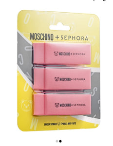 Moschino + Sephora Eraser Makeup Sponges