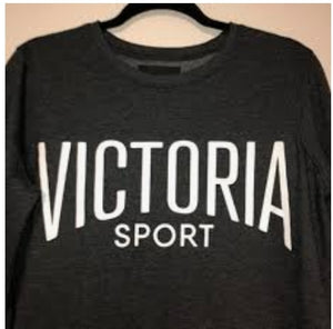 Victoria Sport Crew Neck Lightweight Sweatshirt (Small)