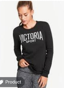 Victoria Sport Crew Neck Lightweight Sweatshirt (Small)
