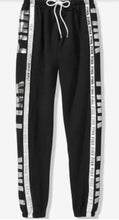 Load image into Gallery viewer, VS Pink Sequin Bling Classic Sweat Pants