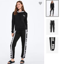 Load image into Gallery viewer, VS Pink Sequin Bling Classic Sweat Pants