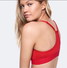 Load image into Gallery viewer, VS Pink Ultimate V Lightly Lined Logo Band Sports Bras (multiple colors)