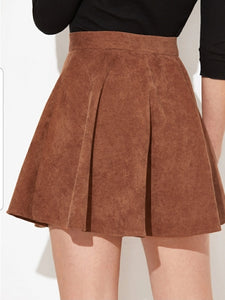 Flared Button Up Skirt