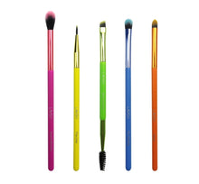 Load image into Gallery viewer, Lavish 5-Piece Neon Eye Brush Set