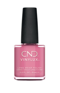 CND Vinylux Long Wear Polish in "Holographic" (bubblegum pink)