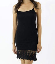 Load image into Gallery viewer, Boutique Lace Dress Extender (black)