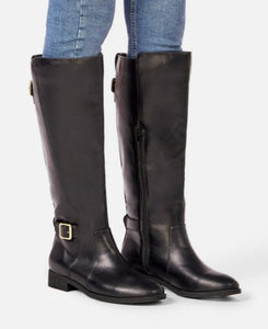 Naxon Faux Leather Riding Boot