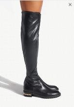 Load image into Gallery viewer, Bradana Tall Flat Black Boot
