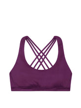 Load image into Gallery viewer, Victoria Sport Strappy Back Scoop Neck Sports Bra (multiple colors)